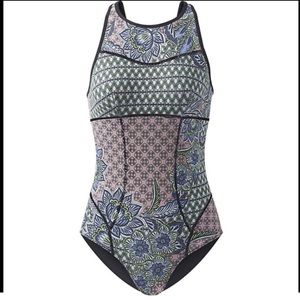 Prana Women's Swimwear - Multicolor Floral Pattern